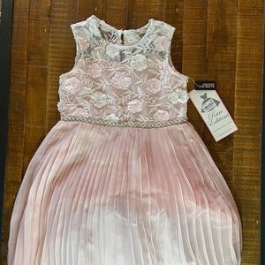 Rare Editions Girls Special Occasion Dress Blush
